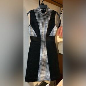 Black and white Antonio Melani dress, size 0. Used, like new
